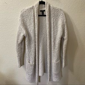 Forever 21 cream cardigan